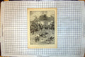 Antique Print Assault On Redan Dead Siers Firing Hilltop Charge Uphill 1855