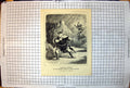 Antique Old Print Punch Gruesome Tragedy Benito Macbeth Digger Behind Me 1941