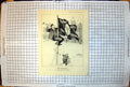 Old Punch Cartoon Down With Tyrants Nailing Up Flag Lease & Lend 1941 20th