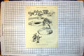 Old Print Viewing Bomb Explosions Farmland Duck Pond Last Year Punch 1941 20th