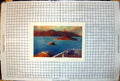 Old Print Wei-Hai-Wei C Wilkinson Fort Guns Hillside Position Steamships