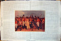 Old Print Loved Ones Going To War Pipe Drums Troops Sailing Ships Helmets
