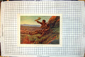 Old Print Dawn At Last Friend Waving Rescue Battlefield For Wounded 1900 20th