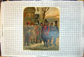 Antique Print Troops Holly Branch Kilt Sporran Swords Rifles Uniforms 1860 19th