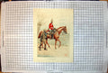 Old 1St Royal Dragoons Gd Giles Man Pointing To Horse Uniformed Rider