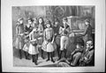 Antique Print Toy Symphony E Hopkins Children Play Musical Instruments 1888