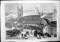 Old Antique Print Iron Girder Bridge London Bridge Railway Station 1863 19th