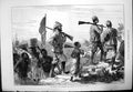 Old Antique Print Finding Dr Livingstone Mr Stanley Retinue Africa 1872 19th