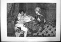 Old Antique Print Always Welcome Mrs Alma Tadema Grosvenor Gallery 1888 19th