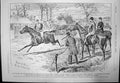 Old Print Advert For Ellimans Enbrocation Horse Rider Wins Hunt Cup 1890 19th