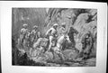 Original Old Antique Print The Dak In Afghanistan Horseback Men 1879 Victorian