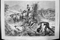 Antique Print American Husbandry Gathering Pumpkins And Husking Maize 1881 19th