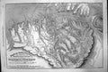 Old Print Map Allied Armies Winter Quakers Black Sea Balaklava Camp 1855 19th