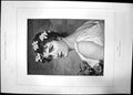Original Old Antique Print Undine Conrad Kiesel 1891 Woman White Flower Garland