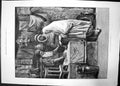 Antique Old Print Bazaar In Algiers Kremer 1881 Street Seller Africa Fabric