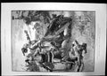 Old Antique Print Wonderful Adventures Phra Phoenician 1890 Horses Battle 19th