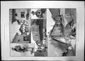 Old Antique Print Sketches Ober Ammergau Archibald Campbell 1890 Village 19th