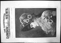 Antique Old Print Blanche Eisman Semenowsky 1890 Woman Dress Flower Bonnet 19th