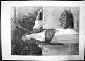 Old Antique Print Sweet Oranges 1884 Seymour Woman Fruit Bowl White Dress 19th