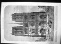 Antique Print Restoration Notre Dame Paris Western Faáade France 1862 Ref.2