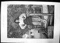 Original Old Antique Print The Millers Daughter 1892 Storey Girl Dock Cows 19th