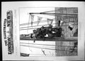 Old Antique Print Naval Manoeuvers Look Out Enemy 1890 Sailor Flags Boat 19th