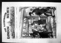 Original Old Antique Print Colliery Explosion Staffordshire 1873 Man Brought Up