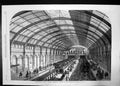 Antique Print Metroplitan Railway Western Extension Kingsinton Station 1868