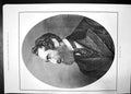 Original Old Antique Print Late Lord Lytton Portrait 1873 Man Suit Victorian