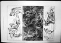 Antique Old Print Winter Amusements Serpentine 1891 Morning Night Afternoon