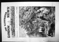 Original Old Antique Print Autum Ramble 1872 Women Tree Horses Children Resting