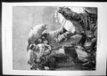 Old Print Christmas Journey As We Used To Do It 1881 Horse And Cart Snow 19th