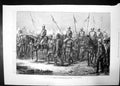 Old Antique Print Zulu War Ambassadors Cetewayo To Lord Chelmsford 1879 19th