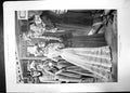 Antique Old Print Invalided Home Wounded Civs Return 1900 Sier Woman Davis 20th