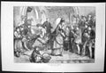Original Old Antique Print The Village Choir At Rehearsal Mw Ridley 1871 19th