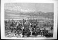 Antique Old Print Sardine Fishery On Brittany Coast Group Fisherpeople 1871