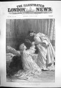Old Print Miss Ellen Terry As Desdemona Grand Theatre Fulham London 1898 19th