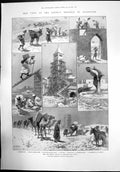 Old Visit German Emperor Palestine Church Jerusalem Camel Tower 1898 Victorian