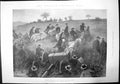 Antique Old Print Spanish American War Before Battle San Juan Artillery 1898