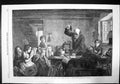 Old Print Caught Napping Ah Burr Suffolk Street Pall Mall Exhibition 1866 19th