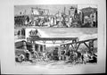 Old Print Sketchs Portland Convict Prison Work Stone Quarries India 1884 19th