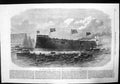 Antique Print Our Iron-Clad Fleet Floating Hms Hercules At Chatham Sea 1868