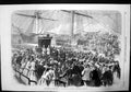 Antique Old Print Reception The Duke Edinburgh Geelong Australia Sketch 1868