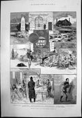 Old Sketches In The Life In The Convict Prisons Dartmoor Working 1884 Victorian