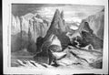 Original Old Antique Print Volcanic Crater In Mongolgia Tw Atkinson 1857 19th