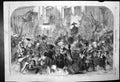 Antique Old Print Royal Wedding Procession Trades Passing Palace Berlin 1858