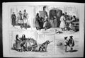 Old Print Bohemian Gypsiesmilksellerroadside Innwedding In Saxony 1875 19th
