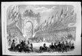 Antique Old Print Coronation King Prussia Address From Young Ladies Konigsber
