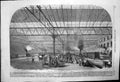 Original Old Antique Print New Victoria Railway Station At Pimlico 1861 19th