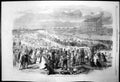 Original Old Antique Print Epsom Races Amusements On The Downs 1861 Victorian